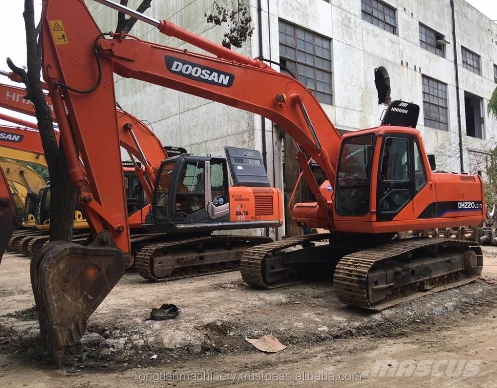 Doosan dh220lc-7 Rupsgraafmachines