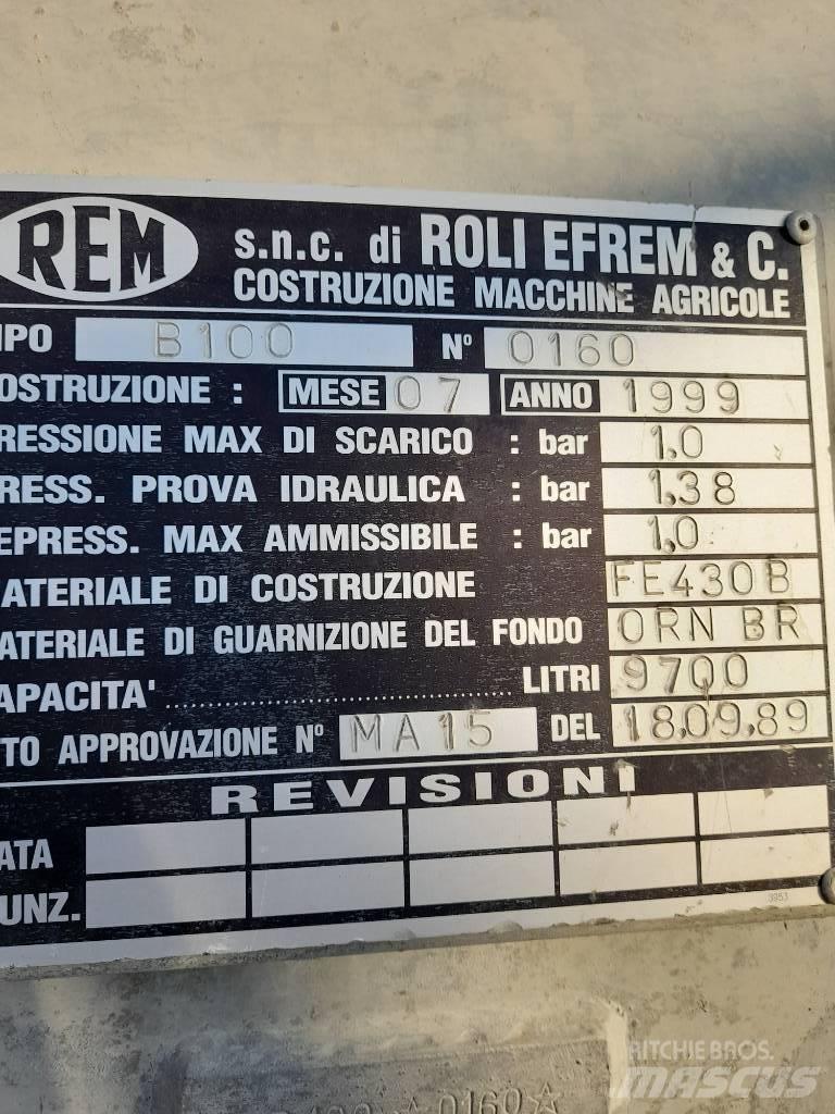 REM RB100 Drijfmesttanks