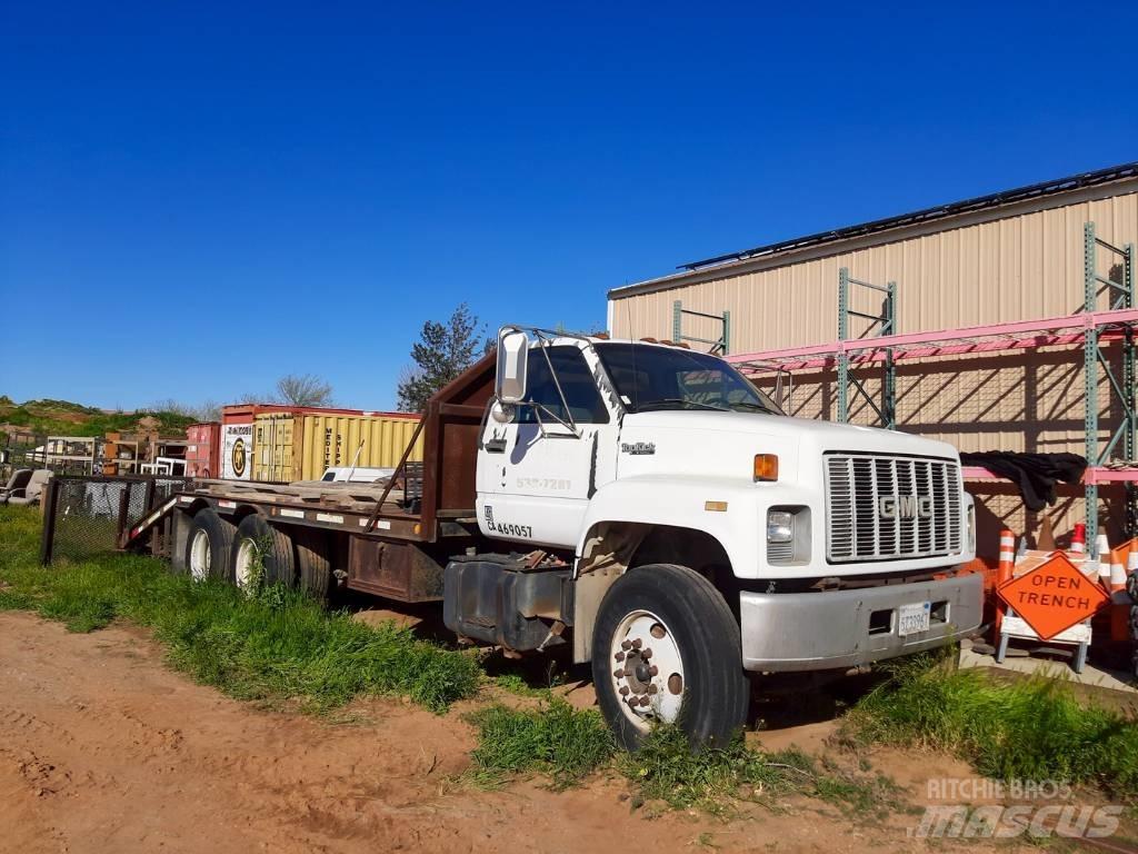 GMC C 7 Platte bakwagens