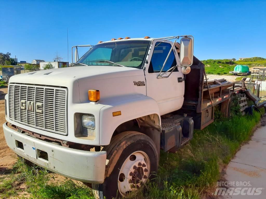 GMC C 7 Platte bakwagens