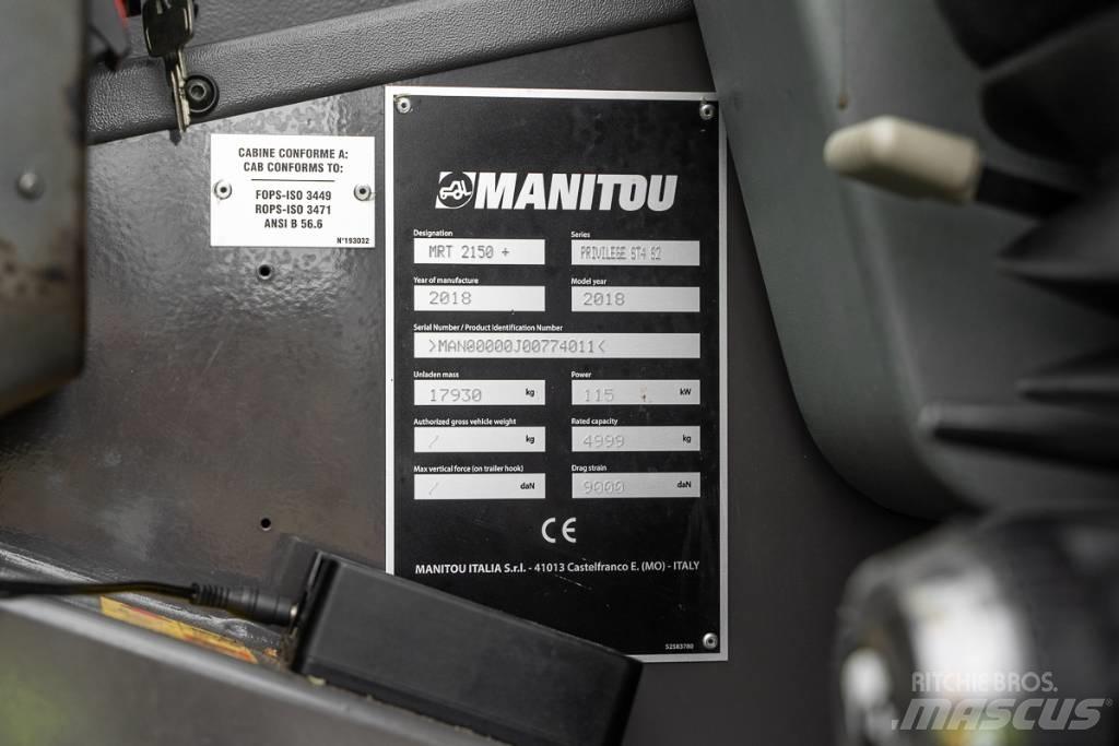 Manitou MRT 2150 Verreikers