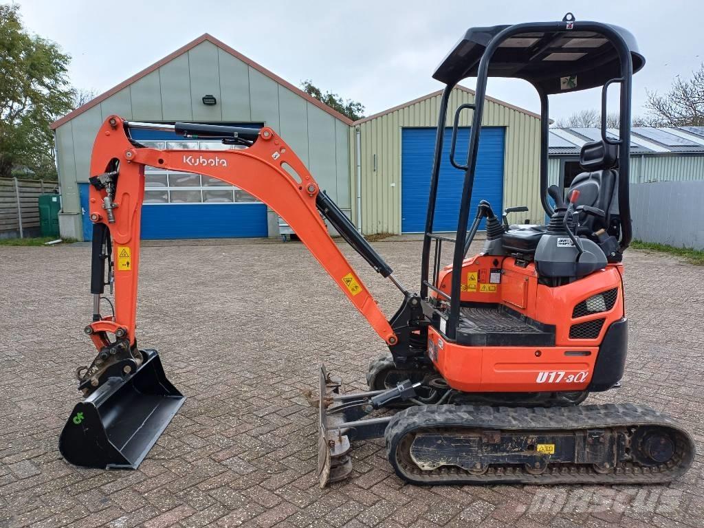 Kubota U 17-3 Minigraafmachines < 7t