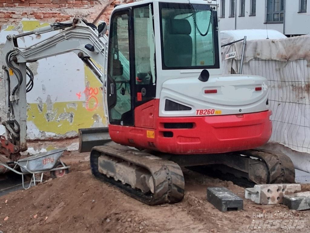 Takeuchi TB 260 Minigraafmachines < 7t