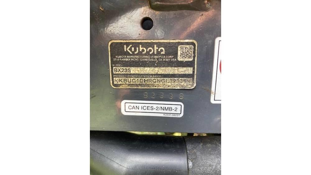 Kubota BX23s Tractoren