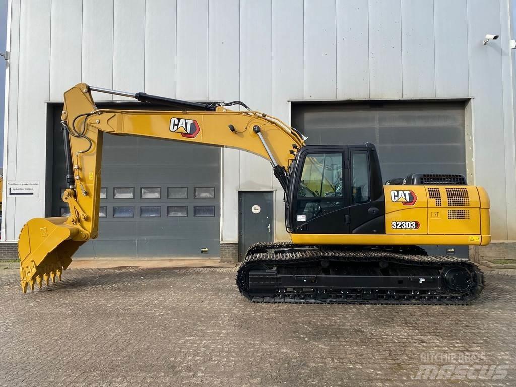 CAT 323D3 Rupsgraafmachines