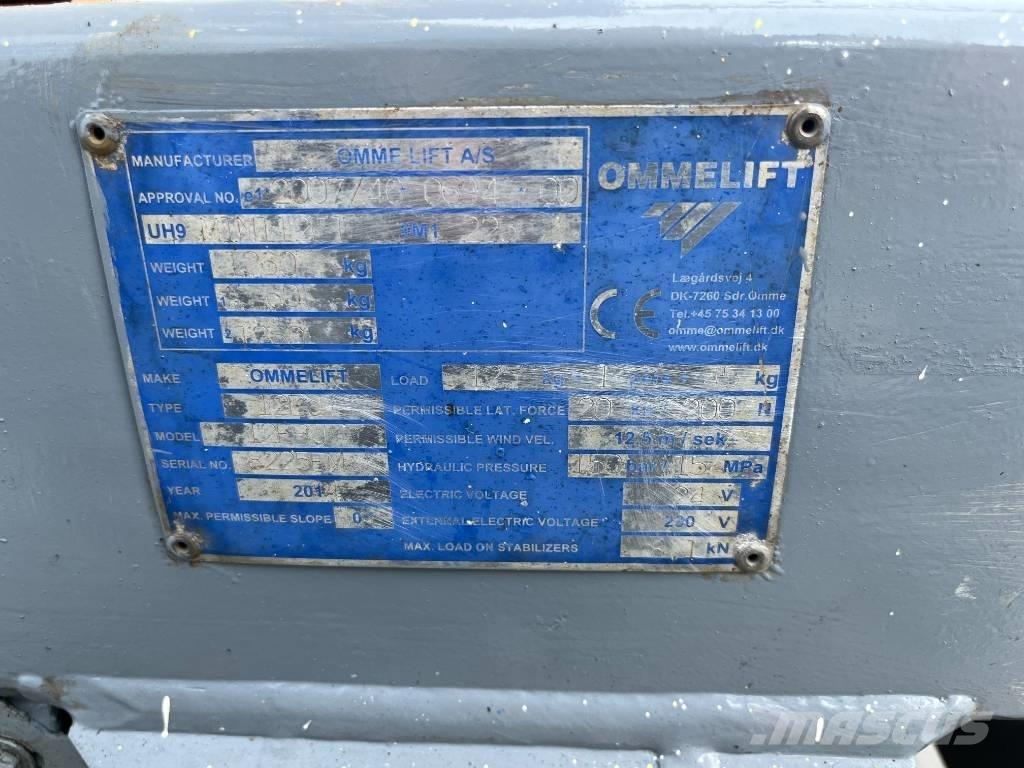 Omme Mini 12 EBJ Aanhanger hoogwerkers
