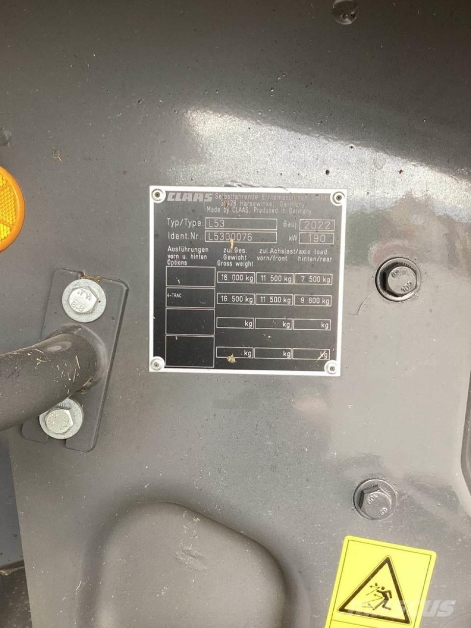 CLAAS Trion 520 Maaidorsmachines