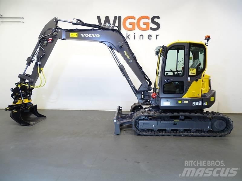 Volvo ECR 88 D Midigraafmachines 7t - 12t