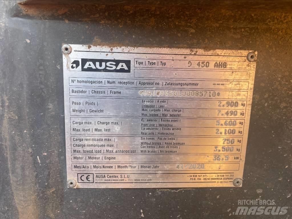 Ausa D450AHG Knik dumptrucks