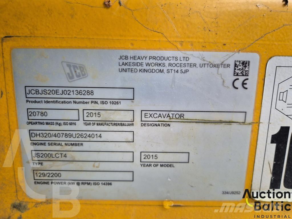 JCB JS 200 LC T4 Rupsgraafmachines