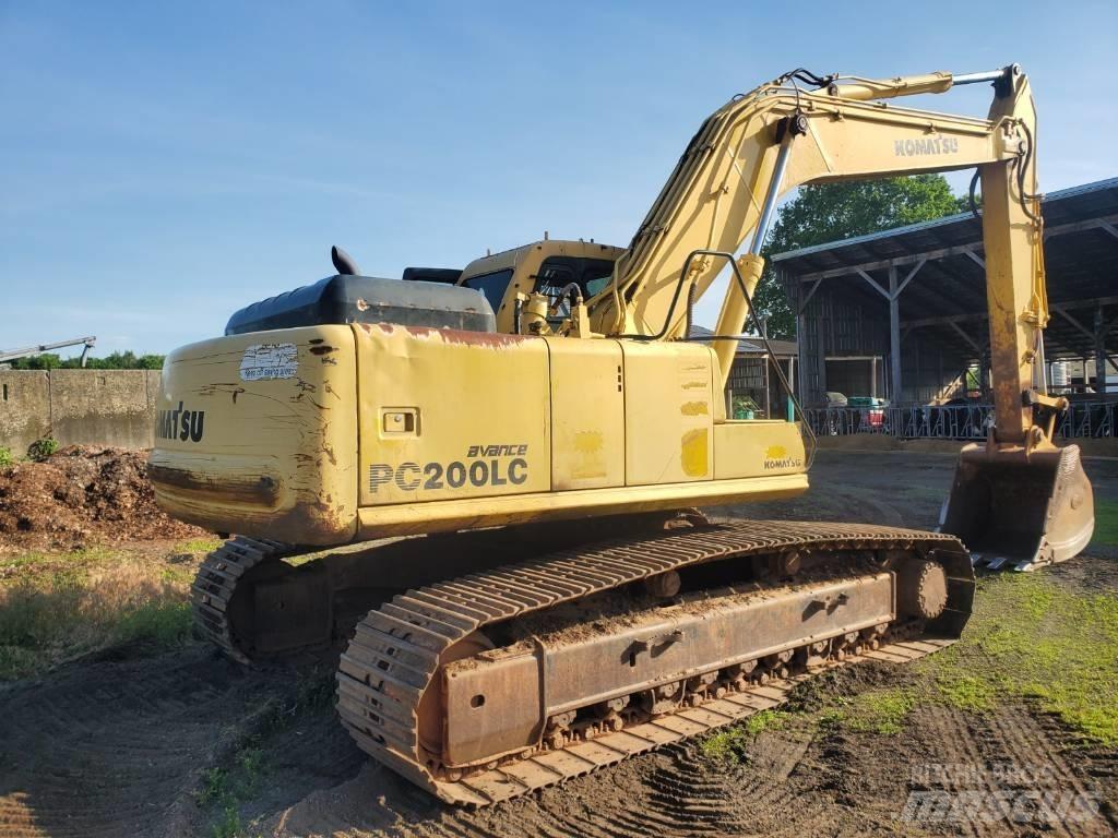 Komatsu PC200LC-6LE Rupsgraafmachines