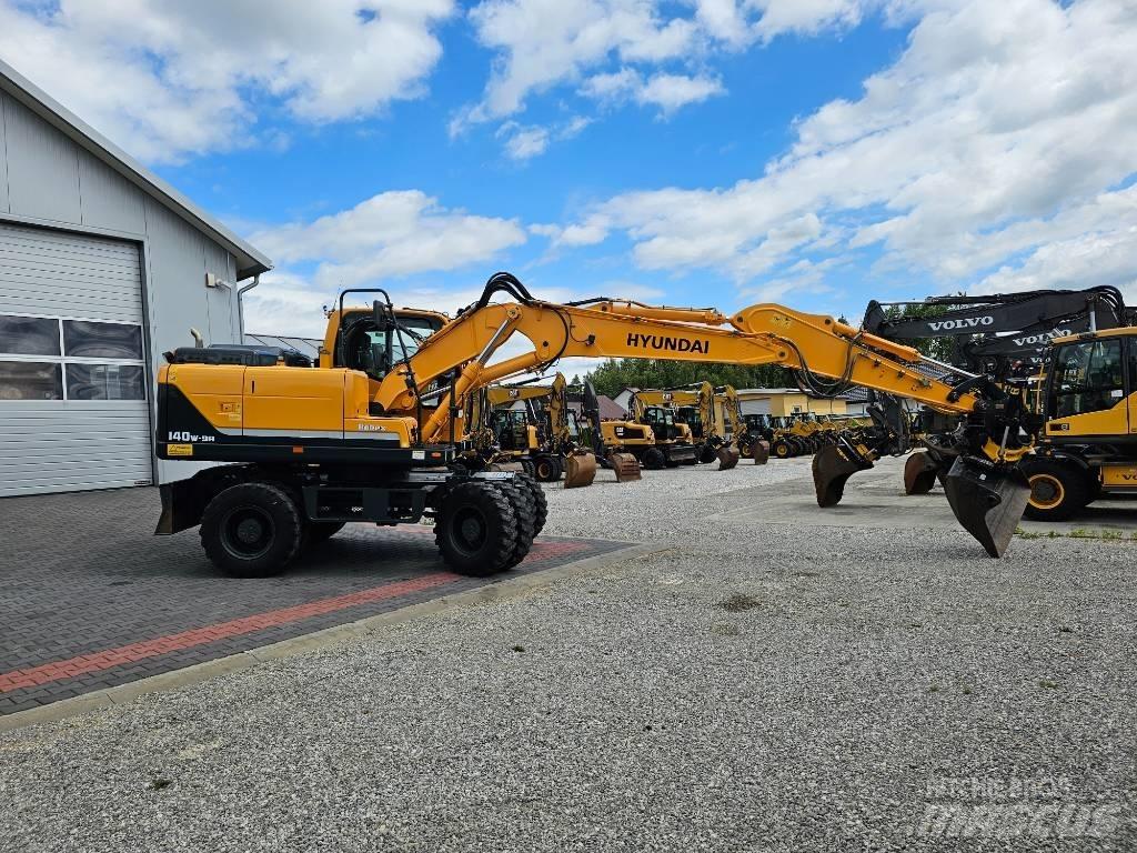 Hyundai 140 W 9 A Wielgraafmachines