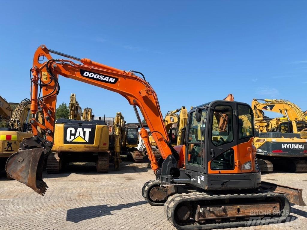 Doosan DX 80 R Midigraafmachines 7t - 12t
