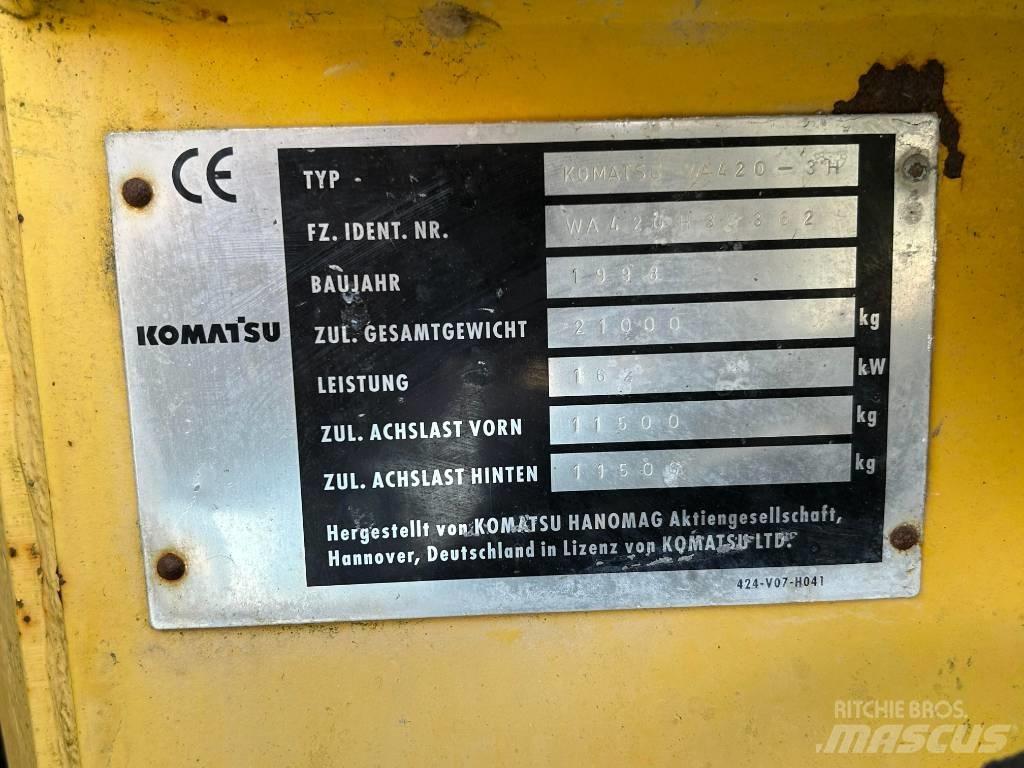 Komatsu WA 420 Wielladers
