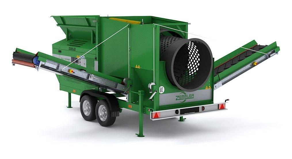 Zemmler MS1600 Mobiele zeefinstallaties