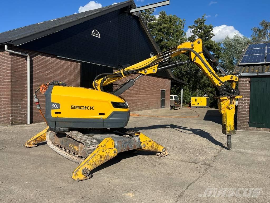 Brokk 500 Speciale Graafmachines
