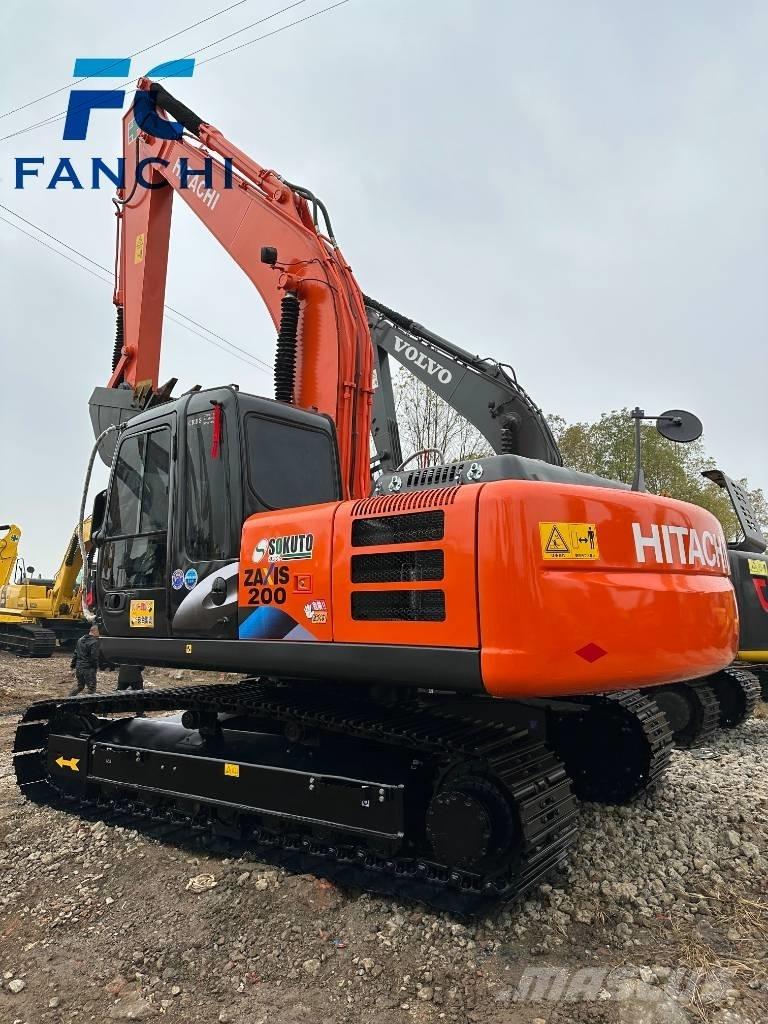 Hitachi zx200 Rupsgraafmachines