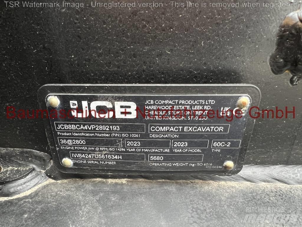 JCB 60C-2 -Demo- Minigraafmachines < 7t