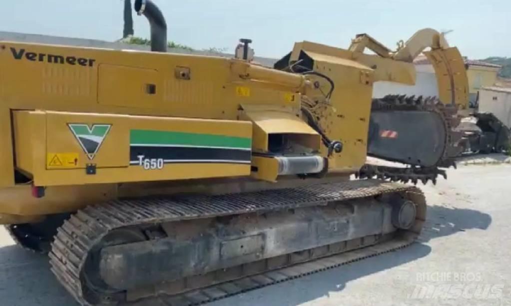 Vermeer T650 Sleuvengravers