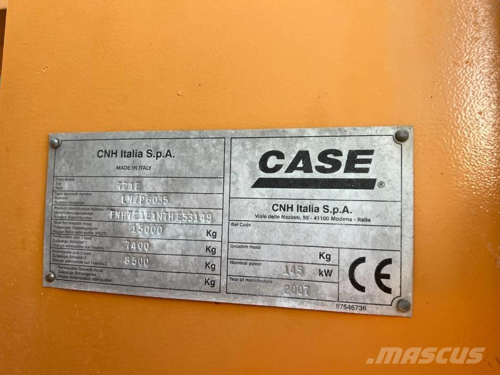 CASE 721E Wielladers