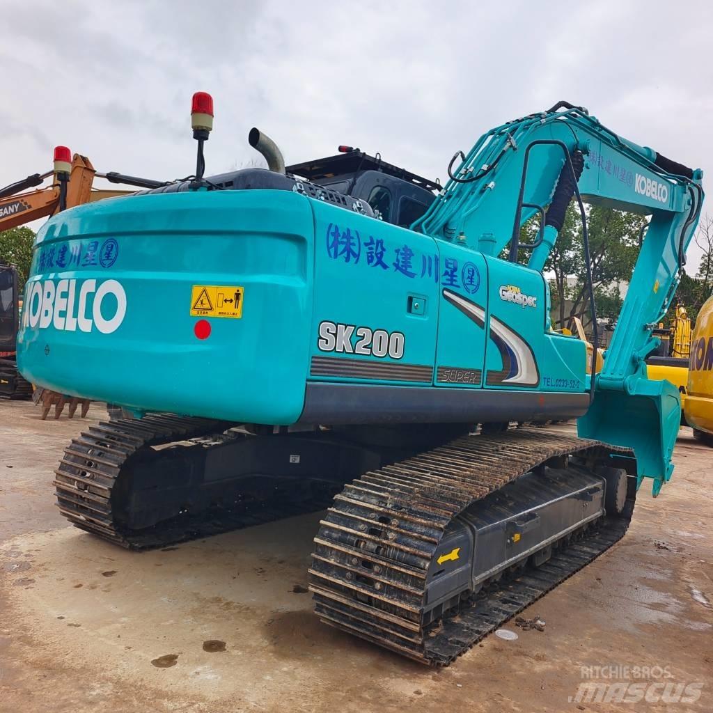 Kobelco SK 200 Rupsgraafmachines