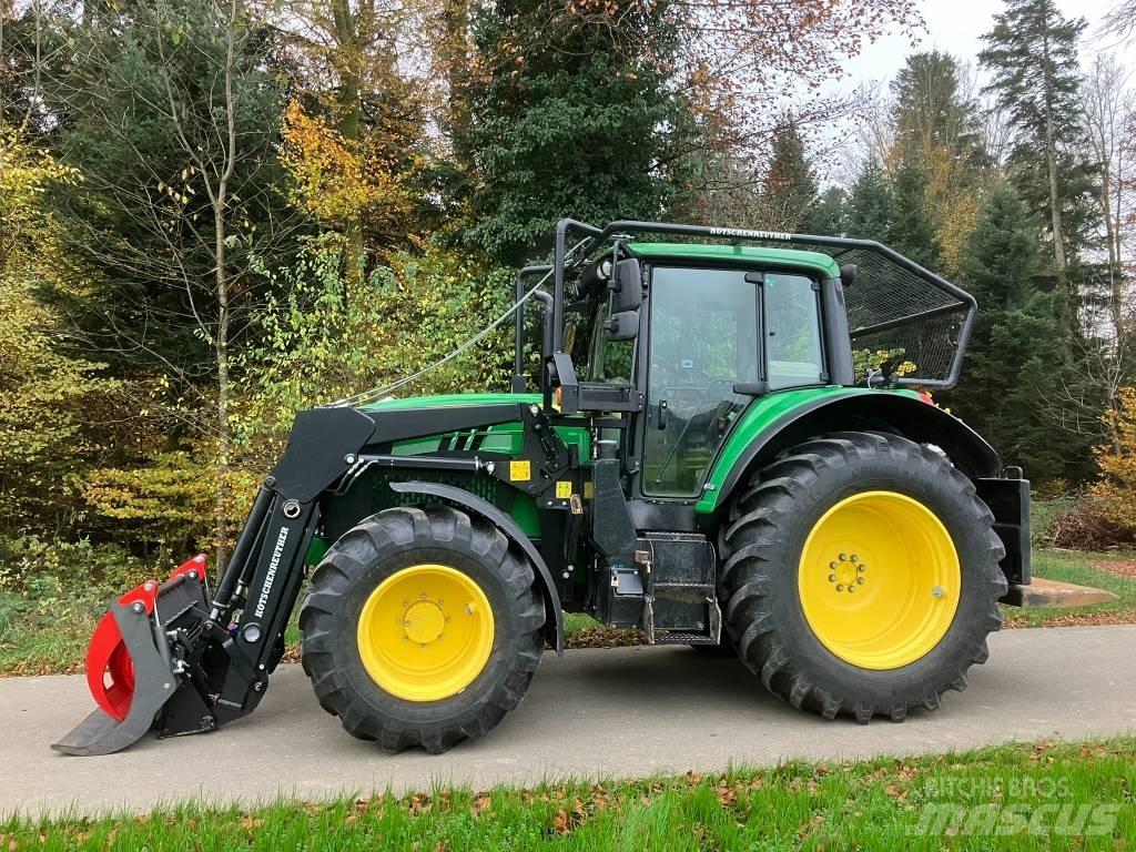 John Deere 6130M Bosbouw tractoren