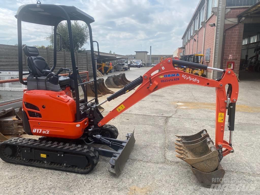 Kubota U 17-3 Minigraafmachines < 7t