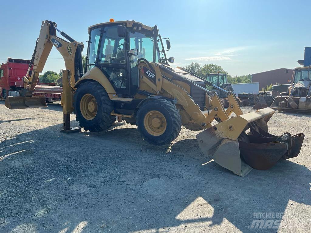  Tractopelle Cat 432F Graaf-laadcombinaties