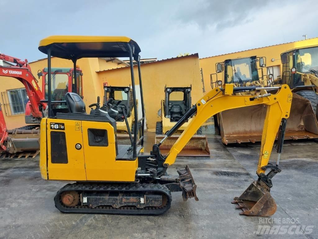 JCB 16 C Minigraafmachines < 7t