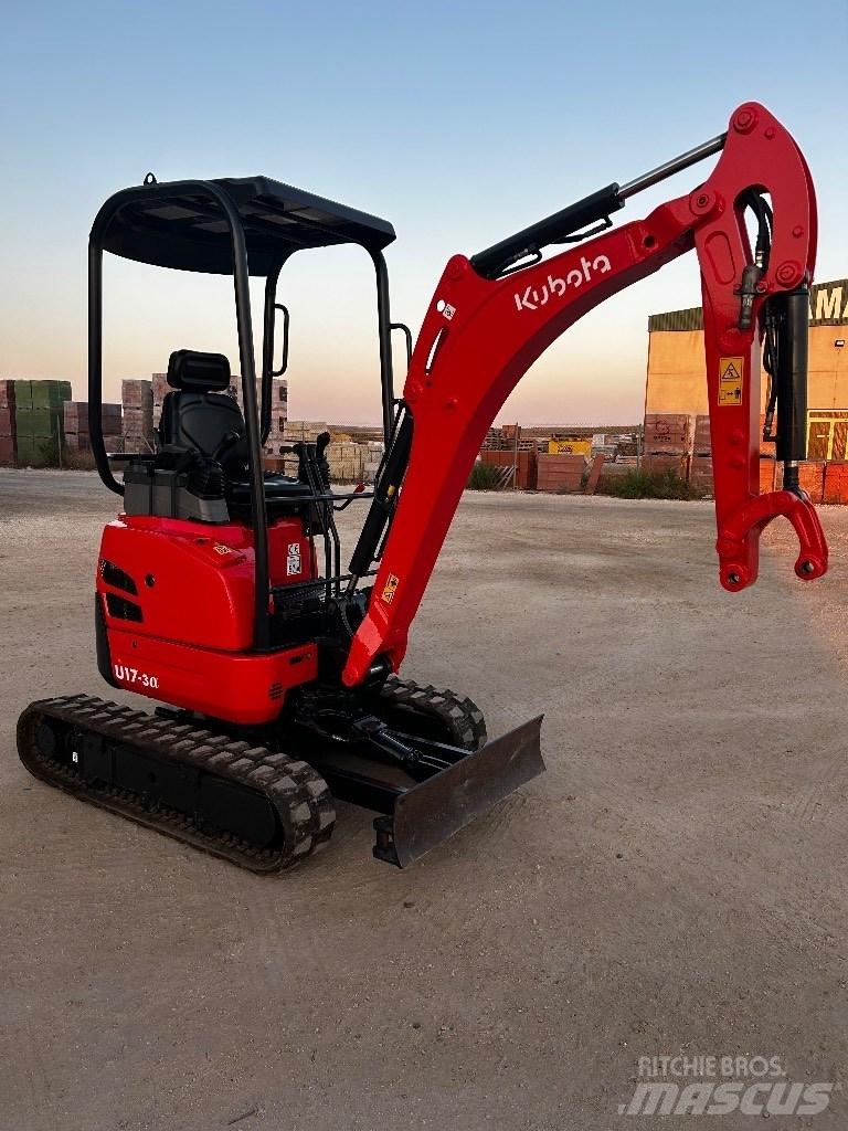 Kubota U 17-3 Minigraafmachines < 7t