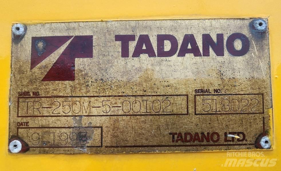 Tadano TR250M-5 Ruwterrein kranen