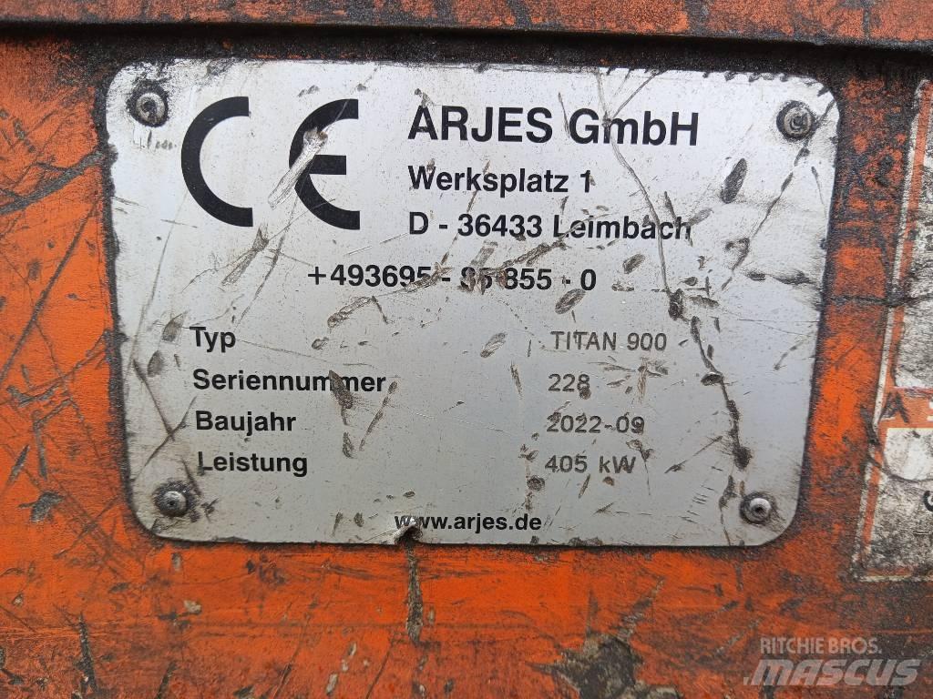 Arjes Titan 900 Shredders