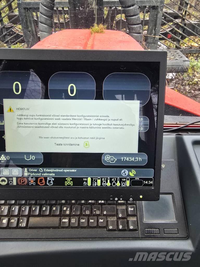 Komatsu 875 Forwarders