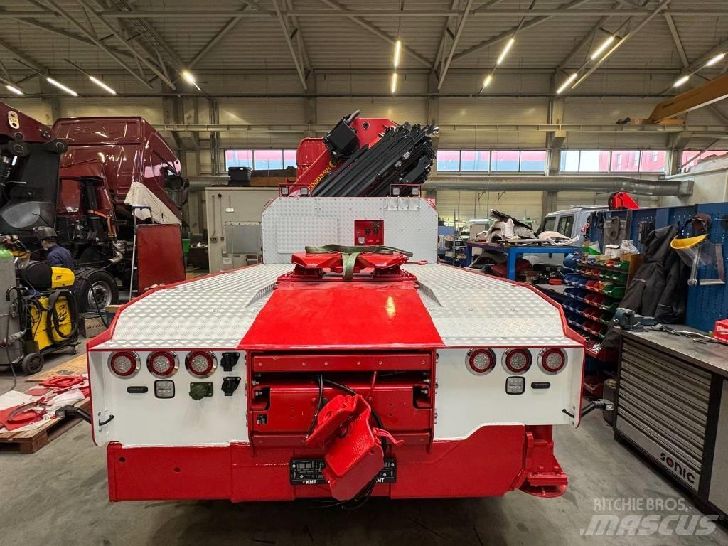 Mercedes-Benz 3258 Vlakke laadvloer met kraan