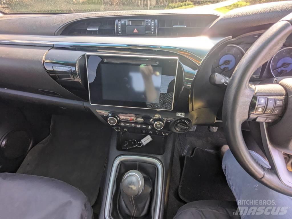 Toyota Hilux Bestelwagens met open laadbak