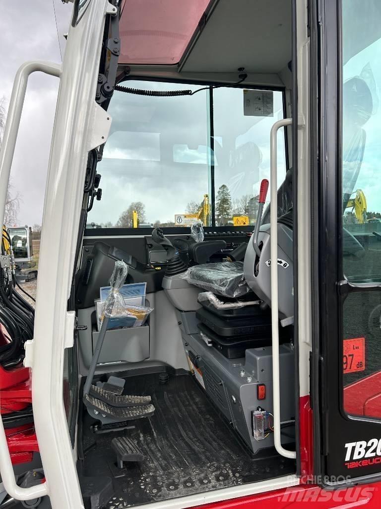 Takeuchi TB260 Minigraafmachines < 7t
