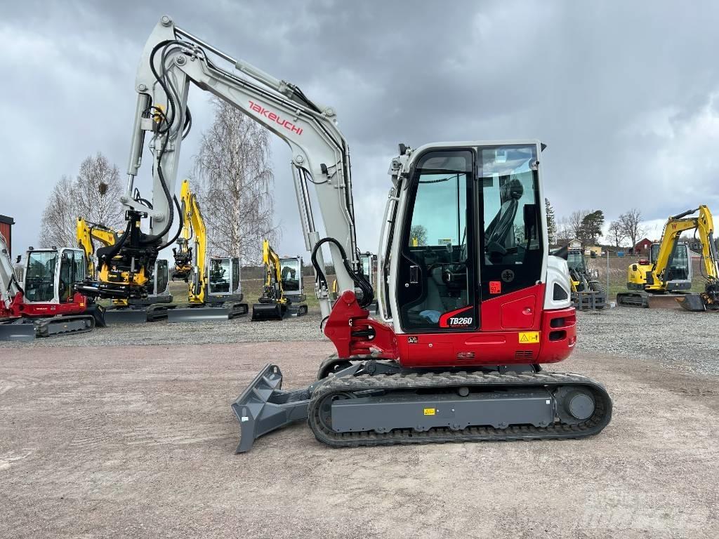 Takeuchi TB260 Minigraafmachines < 7t