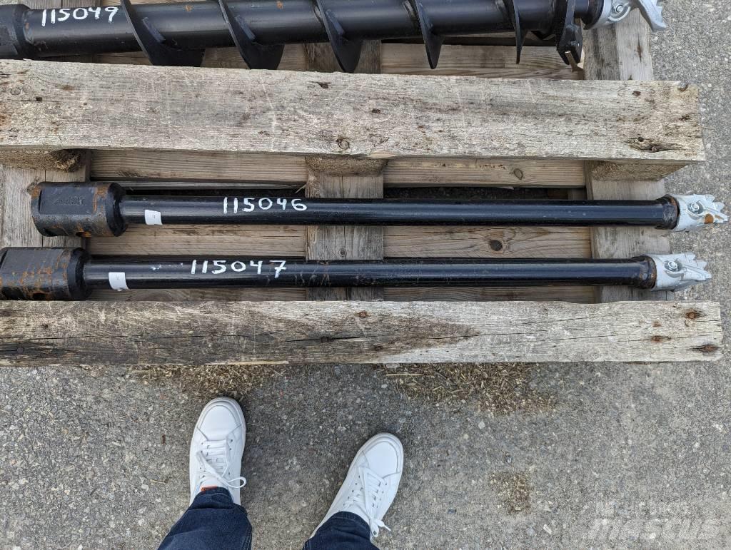 Avant 75 mm jordborr Knik- en schrankladers