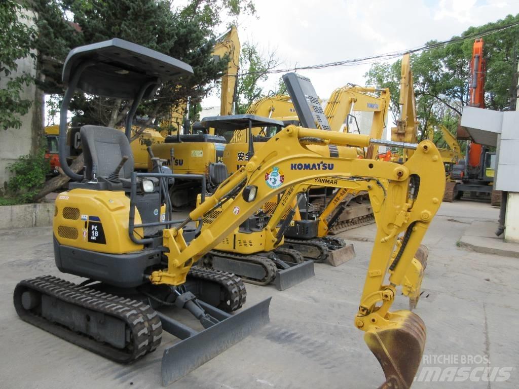 Komatsu PC 18 Minigraafmachines < 7t