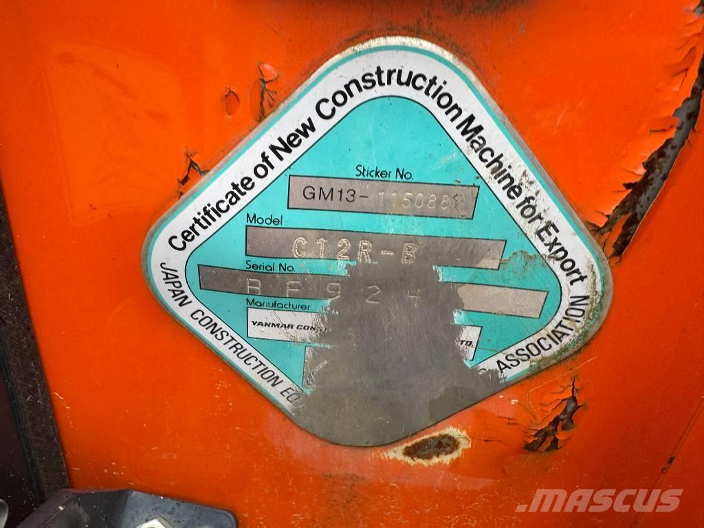 Yanmar C12R-B Rupsdumpers