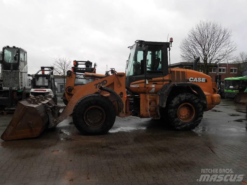 CASE 721 D Wielladers