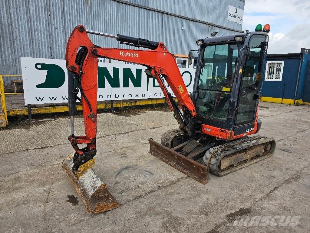 Kubota U 27-4 Minigraafmachines < 7t