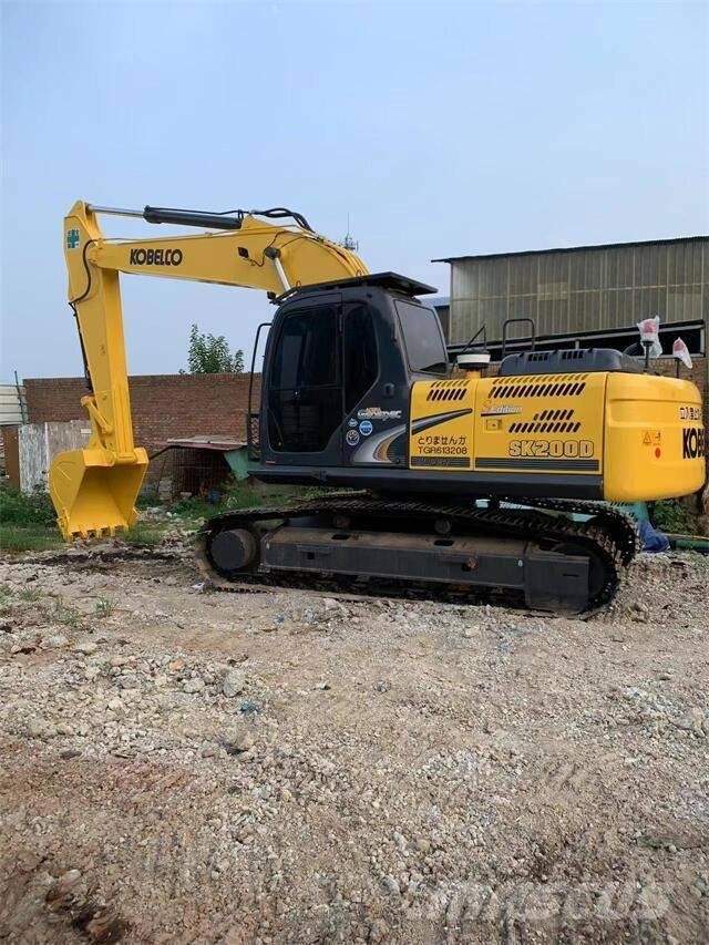 Kobelco SK 200 Rupsgraafmachines