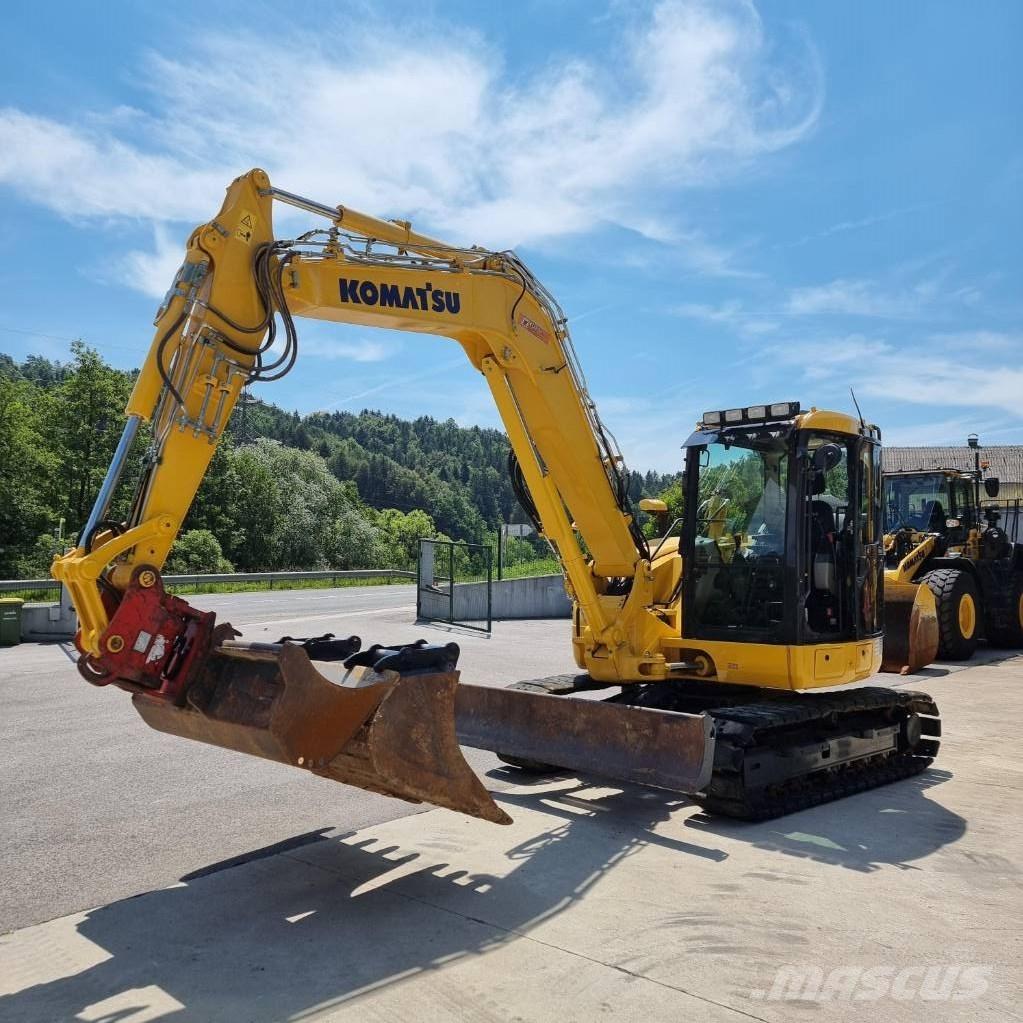 Komatsu PC 88 MR-10 Midigraafmachines 7t - 12t