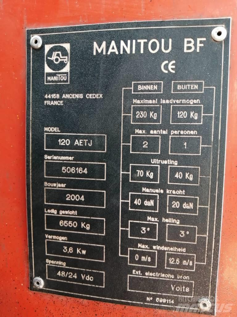 Manitou 120 AETJ3D Knikarmhoogwerkers