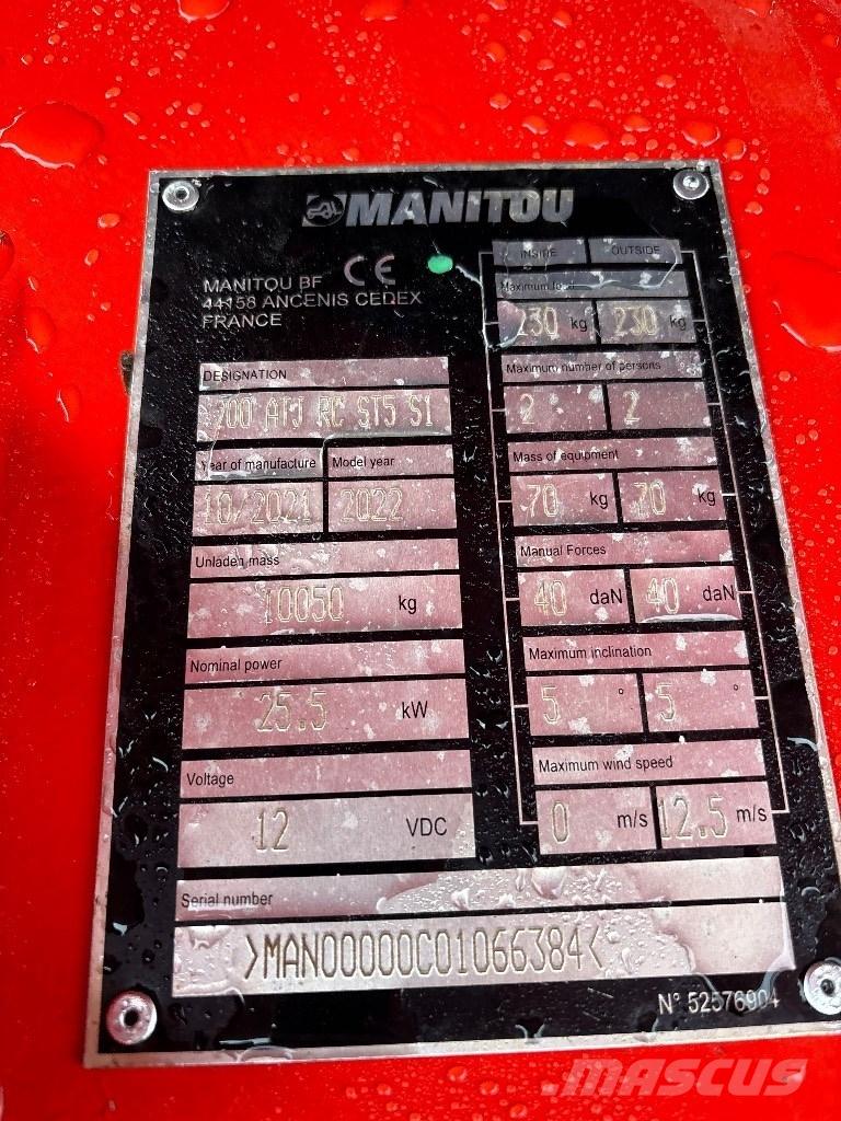 Manitou 200 ATJ RC Knikarmhoogwerkers