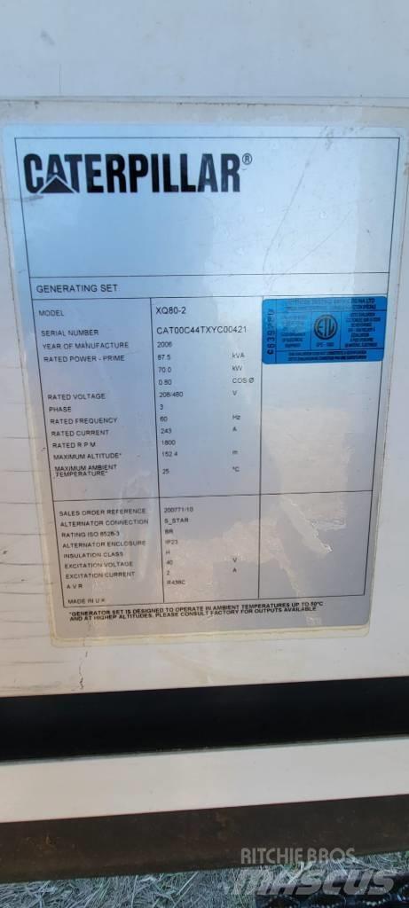 CAT XQ 80 Diesel generatoren