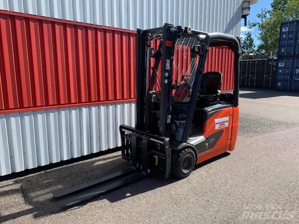 Linde E16H Elektrische heftrucks