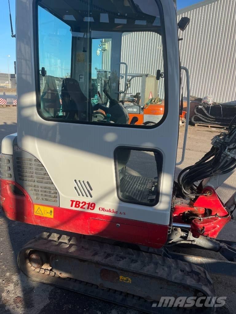 Takeuchi TB 219 Minigraafmachines < 7t