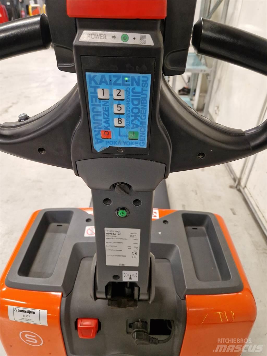 Toyota LWE130 Electro-pallettrucks